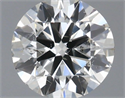 Natural Diamond 0.40 Carats, Round with Excellent Cut, G Color, SI2 Clarity and Certified by IGI