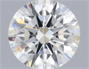 Natural Diamond 0.40 Carats, Round with Excellent Cut, H Color, VS2 Clarity and Certified by IGI