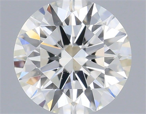 Picture of Natural Diamond 0.40 Carats, Round with Excellent Cut, H Color, VS2 Clarity and Certified by IGI