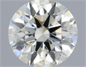 Natural Diamond 0.51 Carats, Round with Excellent Cut, I Color, SI2 Clarity and Certified by IGI