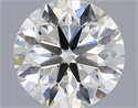 Natural Diamond 0.40 Carats, Round with Excellent Cut, H Color, VS2 Clarity and Certified by IGI