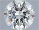 Natural Diamond 0.56 Carats, Round with Excellent Cut, J Color, VS1 Clarity and Certified by IGI