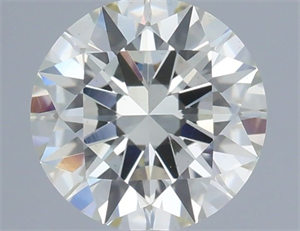 Picture of Natural Diamond 0.56 Carats, Round with Excellent Cut, J Color, VS1 Clarity and Certified by IGI