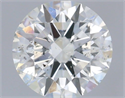 Natural Diamond 0.60 Carats, Round with Excellent Cut, E Color, SI2 Clarity and Certified by IGI