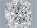 Natural Diamond 1.01 Carats, Cushion with  Cut, H Color, SI2 Clarity and Certified by IGI