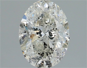 Foto Diamante Natural 1.00 quilates, Ovalado , Color H, claridad I1 y certificado IGI de