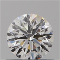 Diamante Natural 0.50 quilates, Redondo , Color E, claridad VS2 y certificado GIA