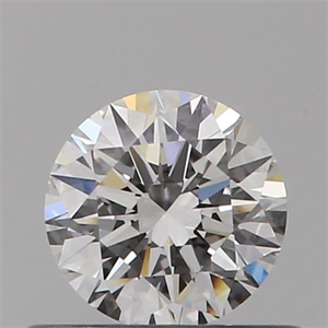 Foto Diamante Natural 0.41 quilates, Redondo , Color D, claridad VVS2 y certificado GIA de