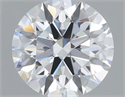 Lab Grown Diamond 1.05 Carats, Round with Excellent Cut, D Color, VS2 Clarity and Certified by GIA