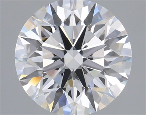Picture of Lab Grown Diamond 2.50 Carats, Round with Excellent Cut, D Color, VVS2 Clarity and Certified by GIA