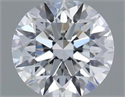 Del inventario de diamantes de laboratorio, 1.05 quilates, Redondo , Color E, claridad VS1 y certificado GIA