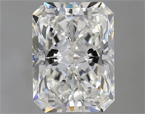 Foto Diamante Natural 2.51 quilates, Radiante , Color H, claridad SI1 y certificado GIA de