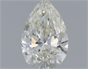 Diamante Natural 0.44 quilates, De pera , Color H, claridad VVS2 y certificado IGI