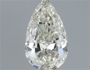 Picture of Natural Diamond 0.46 Carats, Pear with  Cut, H Color, VVS2 Clarity and Certified by IGI