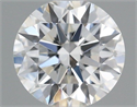 Natural Diamond 0.54 Carats, Round with Excellent Cut, H Color, VS1 Clarity and Certified by GIA