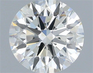 Picture of Natural Diamond 0.74 Carats, Round with Excellent Cut, J Color, VVS1 Clarity and Certified by GIA