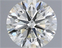 Natural Diamond 0.50 Carats, Round with Very Good Cut, L Color, SI1 Clarity and Certified by GIA
