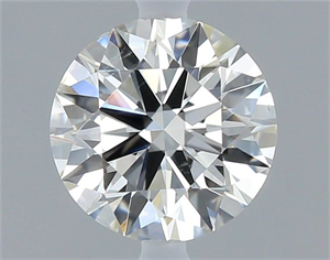Picture of Natural Diamond 0.80 Carats, Round with Excellent Cut, I Color, SI2 Clarity and Certified by GIA
