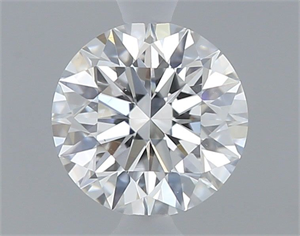 Foto Diamante Natural 0.41 quilates, Redondo , Color D, claridad VS2 y certificado GIA de