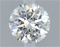 Natural Diamond 0.40 Carats, Round with Very Good Cut, H Color, VS2 Clarity and Certified by GIA