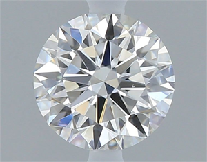 Picture of Natural Diamond 0.50 Carats, Round with Excellent Cut, G Color, VS2 Clarity and Certified by GIA