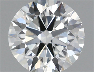 Foto Diamante Natural 0.60 quilates, Redondo , Color H, claridad VVS2 y certificado IGI de