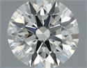 Natural Diamond 0.55 Carats, Round with Excellent Cut, I Color, SI1 Clarity and Certified by IGI