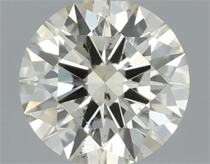 Picture of Natural Diamond 0.55 Carats, Round with Excellent Cut, K Color, SI2 Clarity and Certified by IGI
