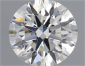 Natural Diamond 0.50 Carats, Round with Excellent Cut, I Color, SI1 Clarity and Certified by IGI
