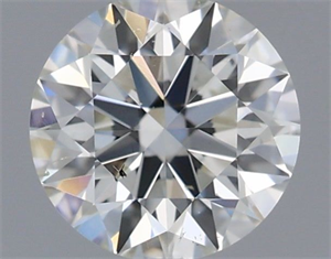 Foto Diamante Natural 0.57 quilates, Redondo , Color G, claridad SI1 y certificado IGI de