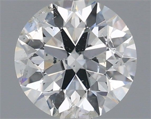 Picture of Natural Diamond 0.54 Carats, Round with Excellent Cut, E Color, SI2 Clarity and Certified by IGI