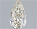 Natural Diamond 1.00 Carats, Pear with  Cut, K Color, SI2 Clarity and Certified by IGI