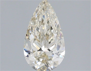 Picture of Natural Diamond 1.00 Carats, Pear with  Cut, K Color, SI2 Clarity and Certified by IGI