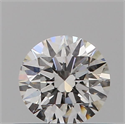 Natural Diamond 0.41 Carats, Round with Excellent Cut, H Color, VVS1 Clarity and Certified by GIA
