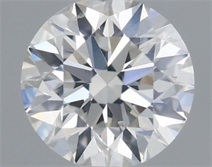 Picture of Natural Diamond 0.40 Carats, Round with Very Good Cut, G Color, SI2 Clarity and Certified by GIA