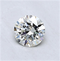 Natural Diamond 0.70 Carats, Round with Excellent Cut, J Color, VVS1 Clarity and Certified by GIA