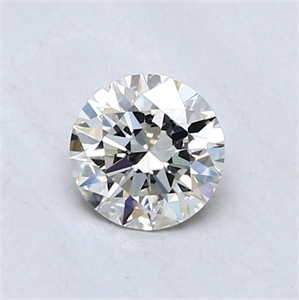 Picture of Natural Diamond 0.70 Carats, Round with Excellent Cut, J Color, VVS1 Clarity and Certified by GIA