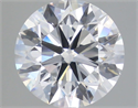 Lab Grown Diamond 3.78 Carats, Round with Excellent Cut, E Color, VVS2 Clarity and Certified by IGI
