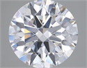 Lab Grown Diamond 3.49 Carats, Round with Ideal Cut, E Color, VS1 Clarity and Certified by IGI