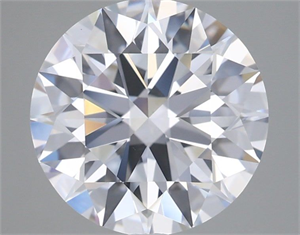 Picture of Lab Grown Diamond 3.49 Carats, Round with Ideal Cut, E Color, VS1 Clarity and Certified by IGI