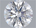 Lab Grown Diamond 0.86 Carats, Round with Ideal Cut, D Color, VVS2 Clarity and Certified by IGI