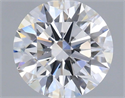 Del inventario de diamantes de laboratorio, 0.85 quilates, Redondo , Color D, claridad VVS2 y certificado IGI