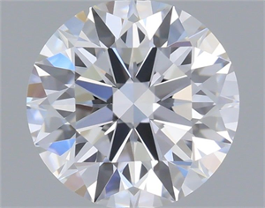 Picture of Lab Grown Diamond 0.89 Carats, Round with Ideal Cut, D Color, VVS2 Clarity and Certified by IGI