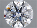 Lab Grown Diamond 1.53 Carats, Round with Excellent Cut, F Color, IF Clarity and Certified by IGI