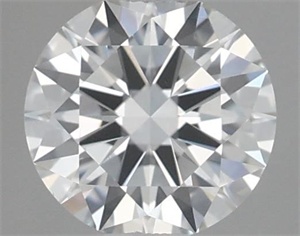 Picture of Natural Diamond 0.41 Carats, Round with Excellent Cut, H Color, SI2 Clarity and Certified by GIA