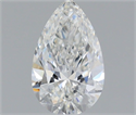 Natural Diamond 0.81 Carats, Pear with  Cut, G Color, IF Clarity and Certified by GIA