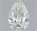 Natural Diamond 0.70 Carats, Pear with  Cut, H Color, VS1 Clarity and Certified by GIA