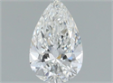 Natural Diamond 0.70 Carats, Pear with  Cut, H Color, SI1 Clarity and Certified by GIA