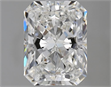 Natural Diamond 1.50 Carats, Radiant with  Cut, G Color, VS2 Clarity and Certified by GIA