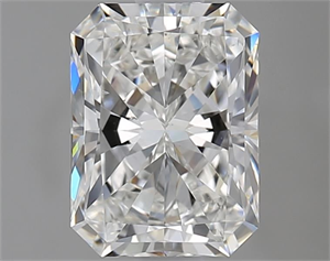 Picture of Natural Diamond 1.50 Carats, Radiant with  Cut, G Color, VS2 Clarity and Certified by GIA
